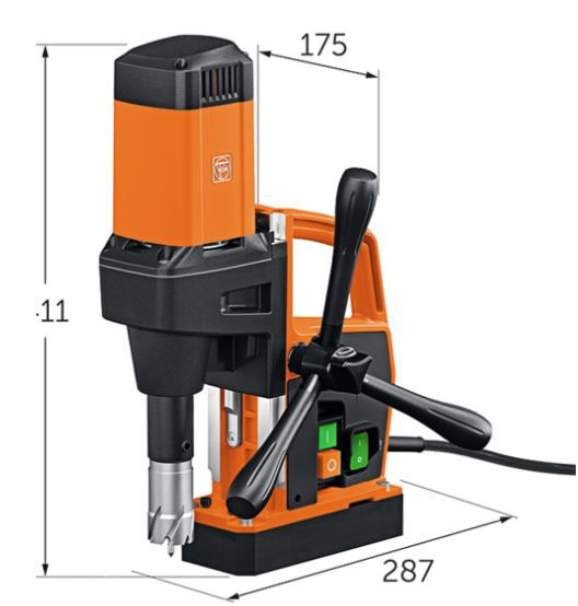 Unité de perçage 1200W par carottage magnétique Eco + coffret - FEIN - 72709461000