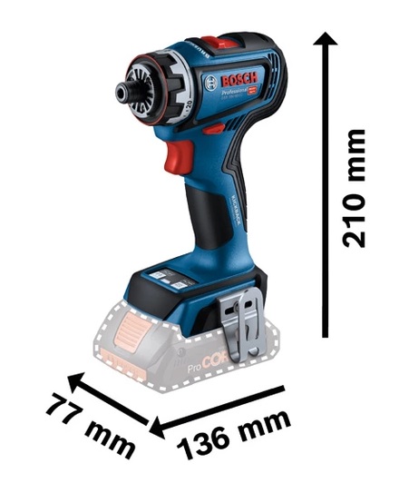 Perceuse visseuse 18V GSR 18V-90 FC (sans batterie ni chargeur) + L-Boxx - BOSCH - 0 601 9K6 203