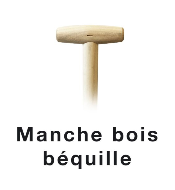 Fourche à bêcher 4 dents émmanchée bois pomme 36x1000mm - MERMIER - 985142