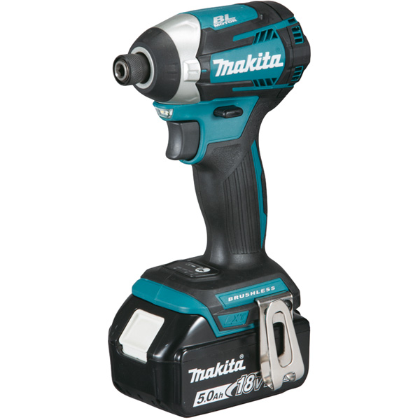 Visseuse à chocs 18V + 2 batteries 5Ah + chargeur + coffret MAKPAC - MAKITA - DTD154RTJ