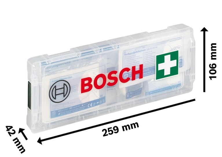 Kit de premiers secours en coffret L-BOXX Micro Professional - BOSCH - 1600A02X2S