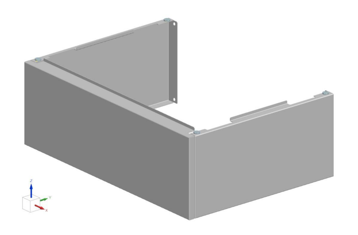 Cache tube court magnétique pour dosseret OXYLIS INCONDENS - ELM LEBLANC - 7716780589