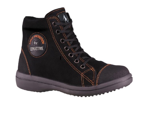 Chaussures de sécurité femme hautes VITAMINE S3 SRC noir P37 - LEMAITRE SECURITE - VIHNS30NR-37