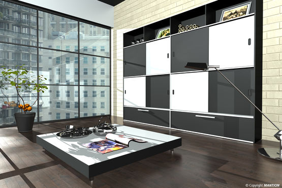 Garniture de porte avec montures à encastrer - MANTION - PICO25