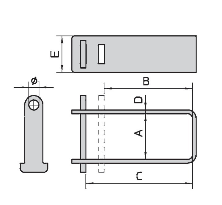 Collier de grille 60x156mm – VIRO - VIR677