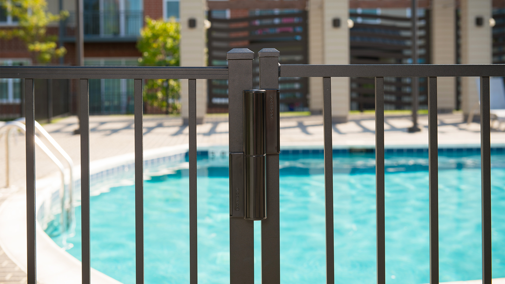 Ferme portillon 2/1 charnière argent largeur 1,1m 75kg maximal - LOCINOX - P00008665-SILV