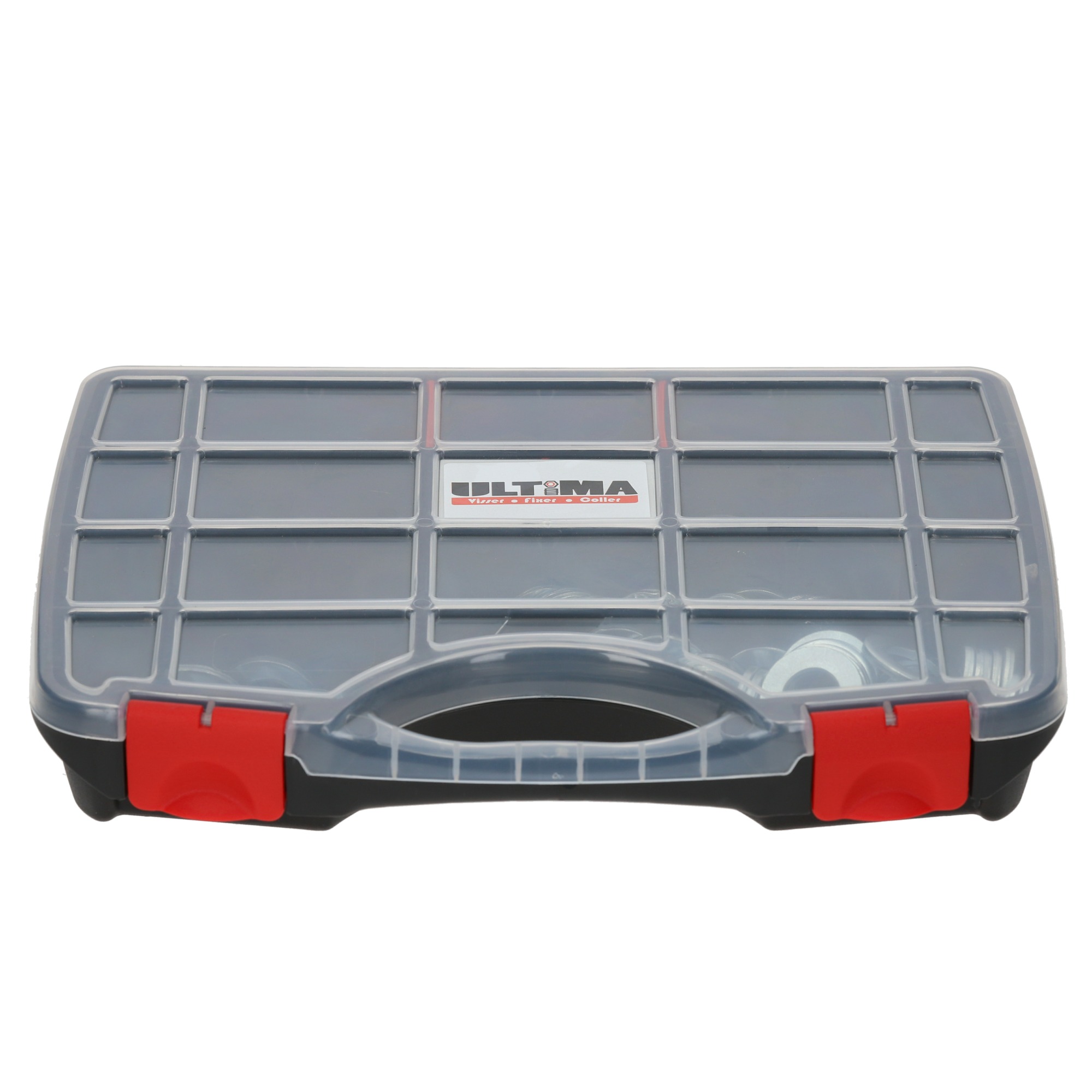 Rondelles M acier zingué blanc NFE 25513 coffret de 855 - ULTIMA - COF912