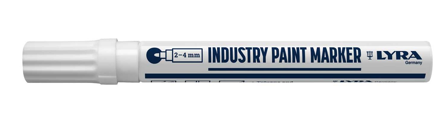 Marqueur peinture laquée noir pointe 2 - 4 mm - LYRA - L4040001