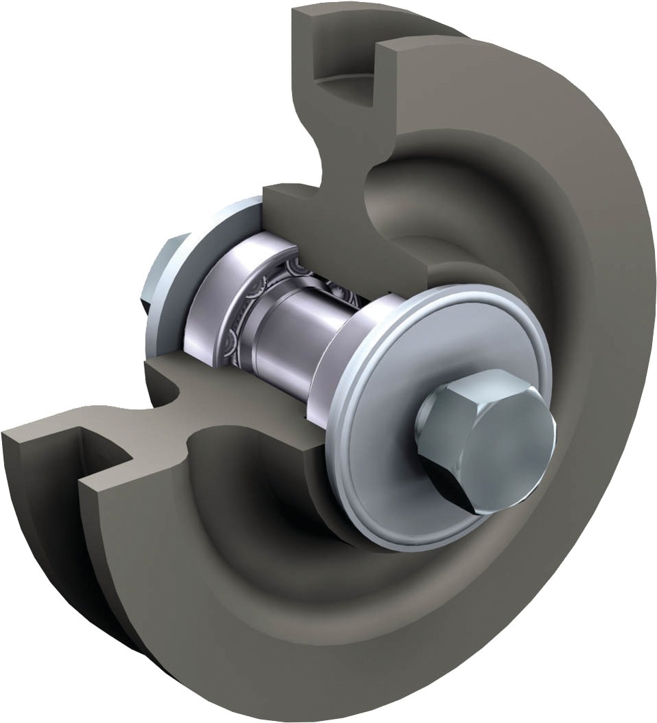 Galet fonte diamètre 108mm – MANTION – 1005