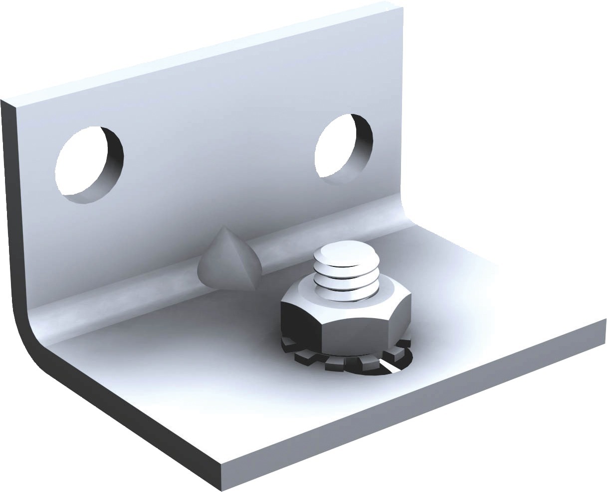 Support équerre pour fixation murale du rail CADETTE - MANTION - 2528