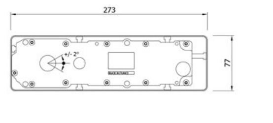Pivot de sol MINOS+ 180 sans arrêt axe carré - SEVAX - SN313906