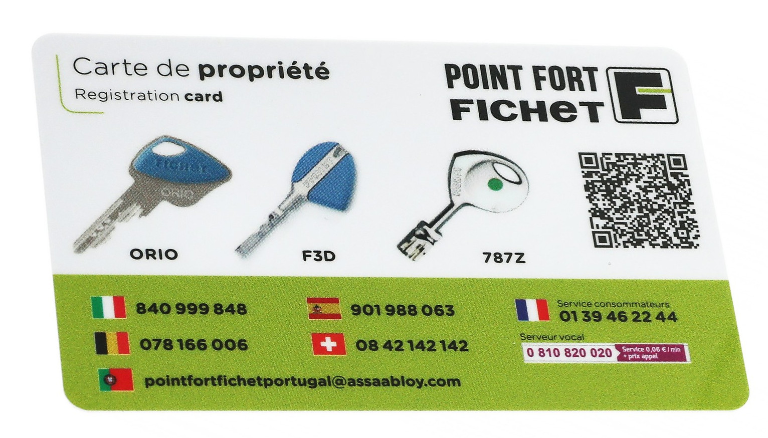 Cylindre monobloc fortissime T 787Z A2P*** doré - FICHET - 75007720-Z