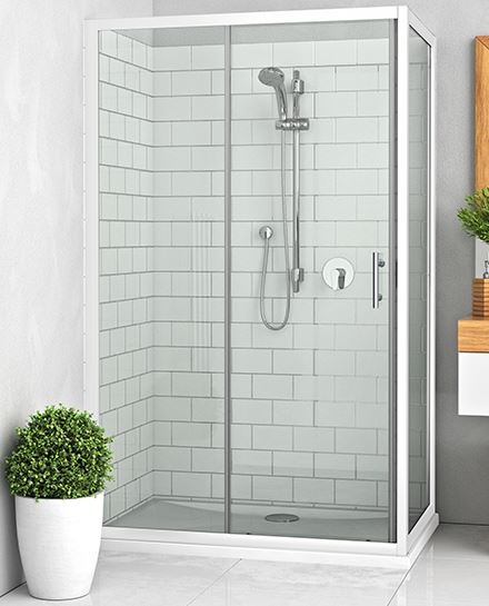 Porte de douche coulissante grande largeur EI CL2 EQUI - ROTH - 1406000035
