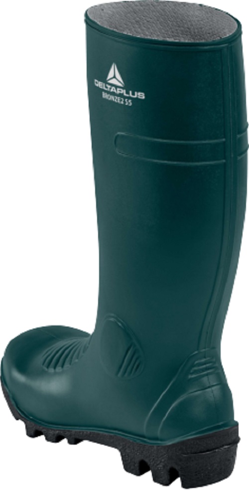 Botte PVC S5 SRA tige vert T 47 - DELTA PLUS - BRON2S5VE47