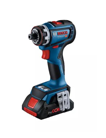 Perceuse-visseuse 18V GSR 18V-90 FC Professional + 2 batteries + chargeur + coffret L-BOXX 136 - BOSCH - 06019K6200