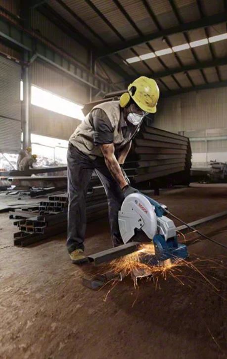 Scie tronçonneuse à métaux 2400W GCO 14-24 J 355mm - BOSCH - 0601B37200