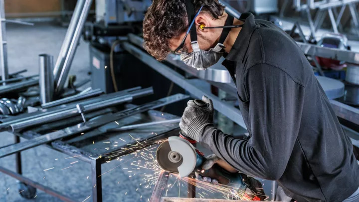 Disque à tronçonner X-LOCK pour métaux et inox 125x1x22,23mm plat OSA - BOSCH - 2608619264