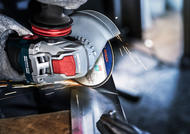 Lot de 10 disques tronçon X-LOCK MTX et inox 125x1x22,23mm - BOSCH - 2 608 619 267