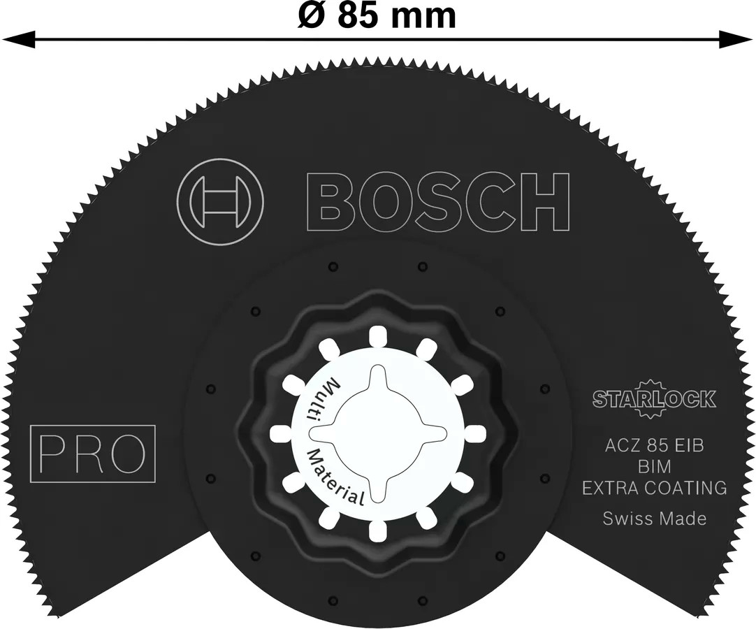 Lame segment starlock pro bim extra bois et métal 85mm - BOSCH - 2608669086
