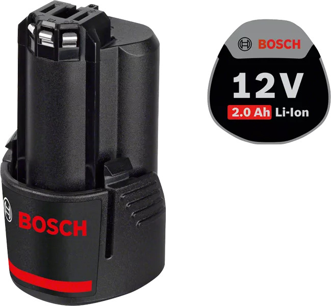 Starter set 12V 2 batteries (2Ah +4 Ah) + chargeur GAL 12V-40 sous carton - BOSCH - 1600A01NC9