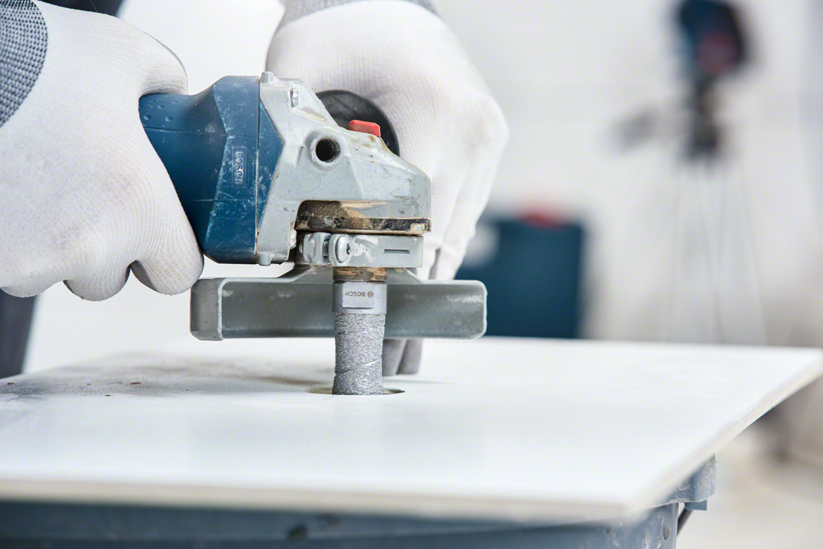 Scie trépan Dry Speed diamantée à sec 8mm - BOSCH - 2608599040