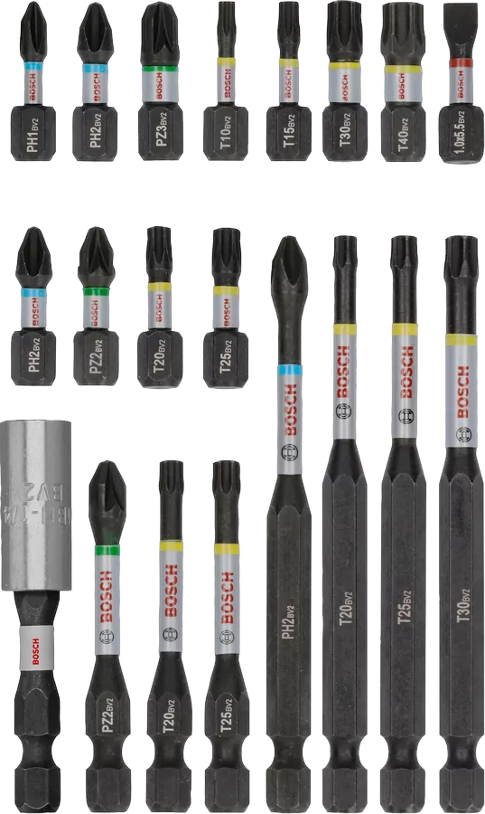 Coffret d'embouts de vissage PRO Impact 20 pièces - BOSCH - 2608521U74