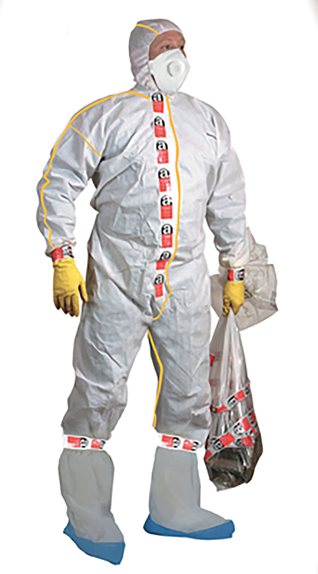 Combinaison jetable BASICLEAN PLUS CAT III TYPE 5/6 blanc T3 - SEGETEX-EIF - CS7033