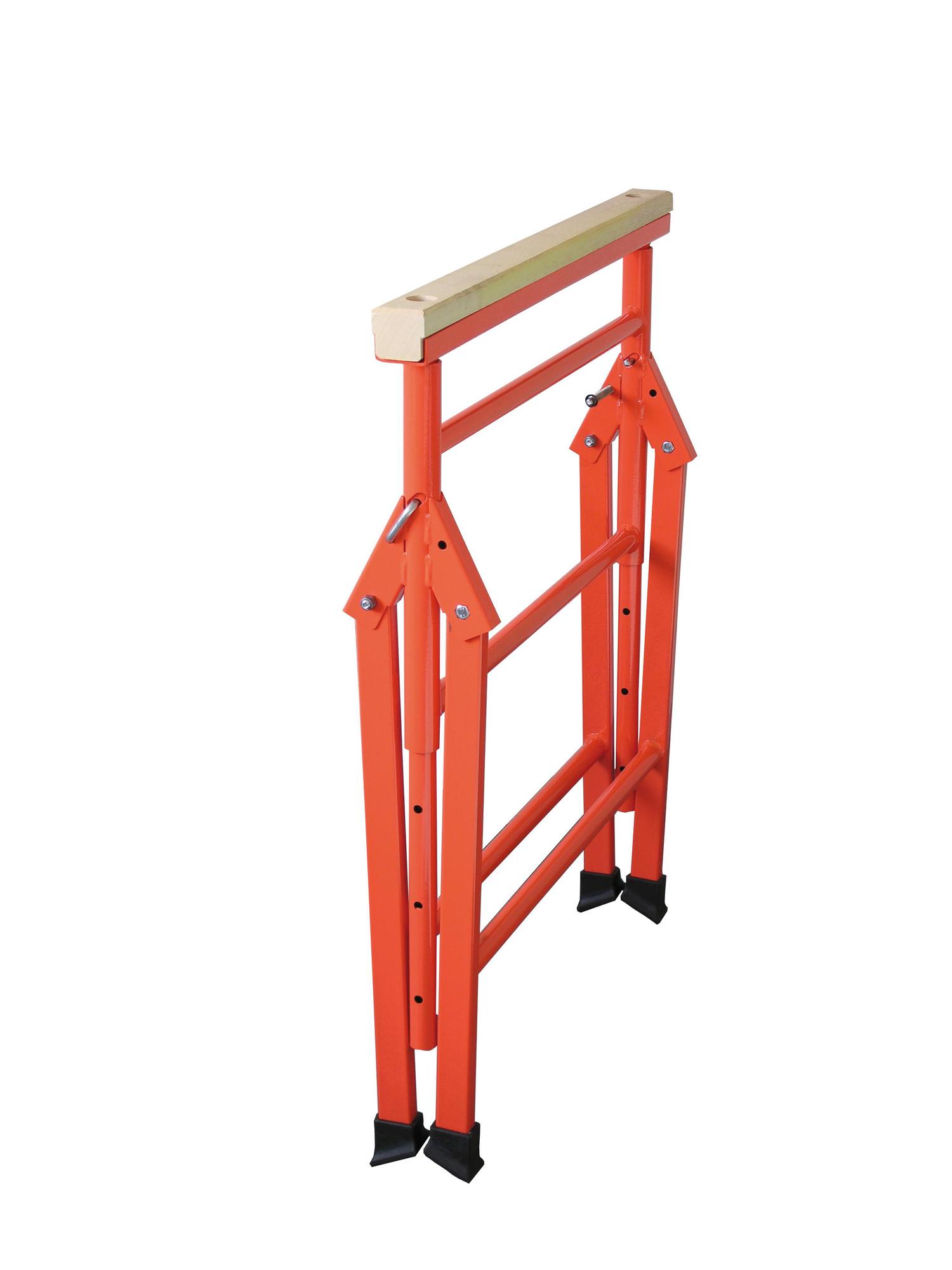 Tréteau réglable métal Pro poutre bois - MOB-MONDELIN - 113010