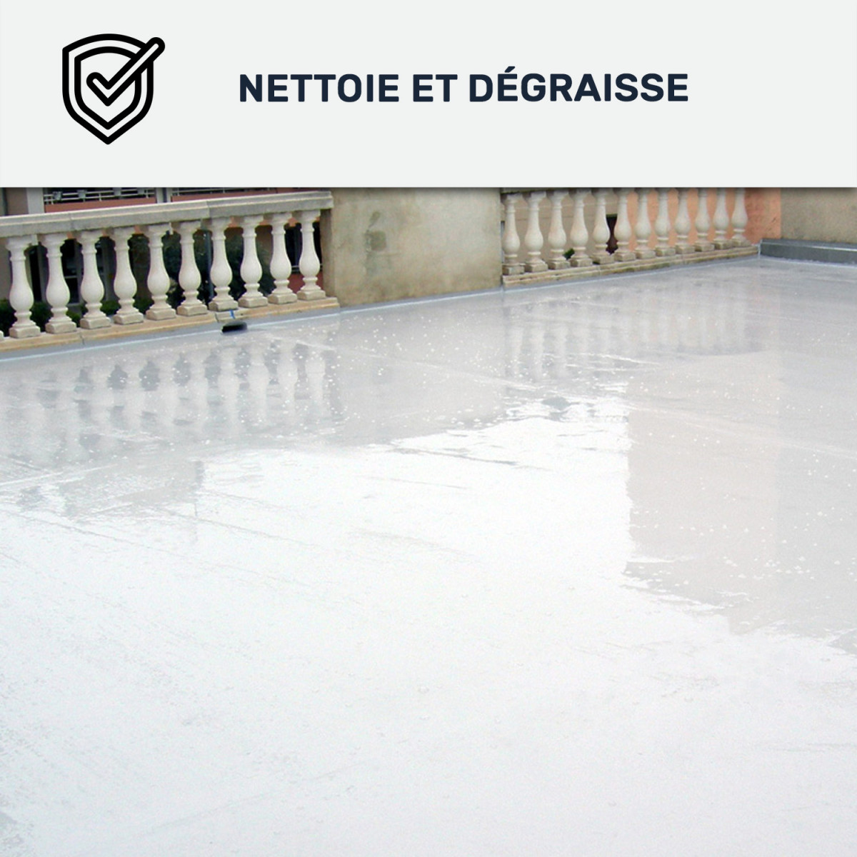 Nettoyant pour résine d'échanchéité, Cool Roof