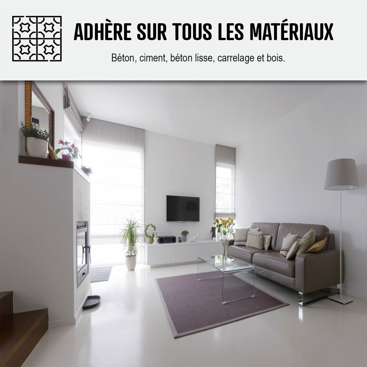 Résine époxy sol intérieur pour cuisine et salle de bain | Maison Etanche