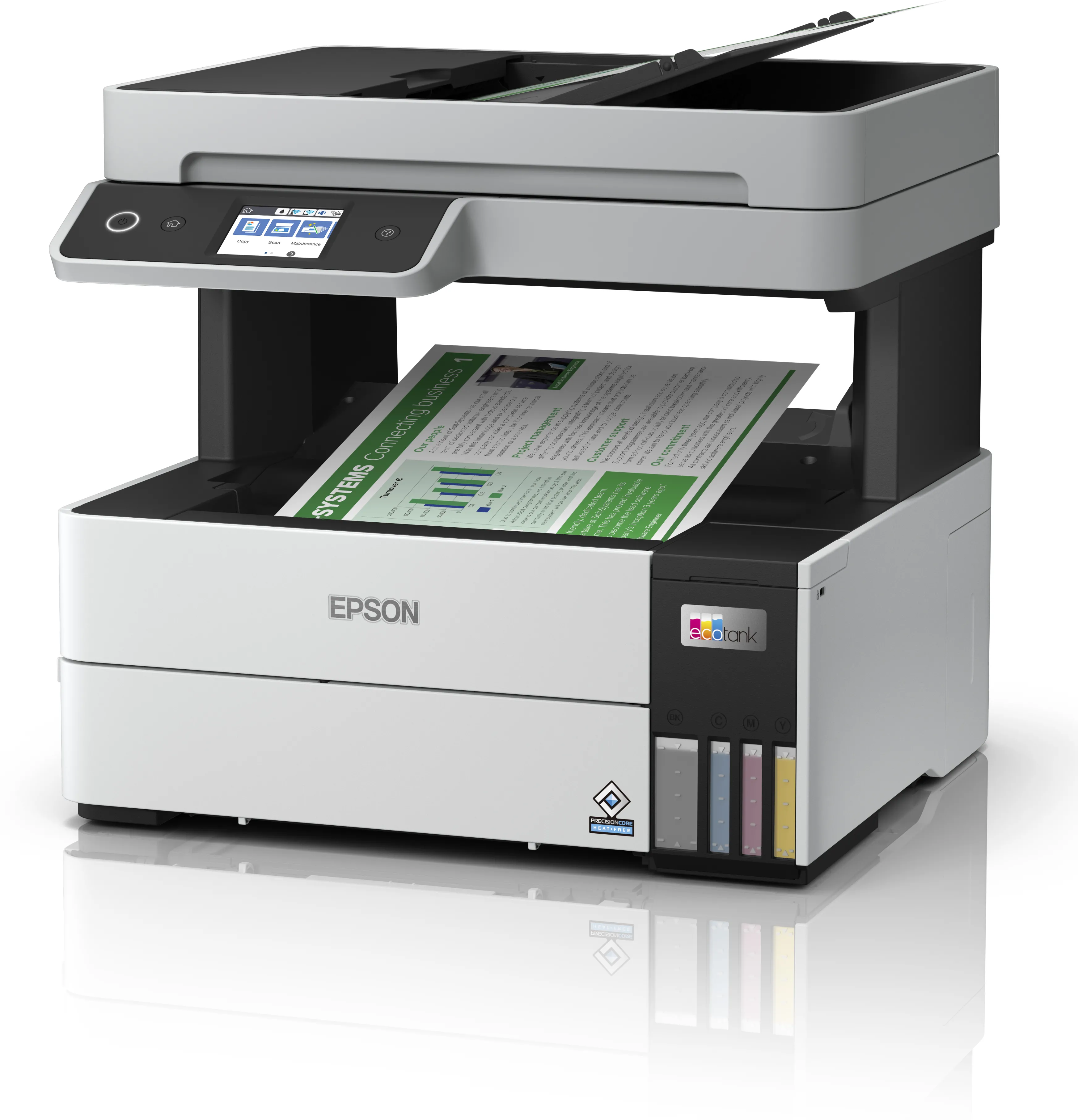 Imprimante Multifonction 3en1 Epson EcoTank ET-5150 (Blanc)