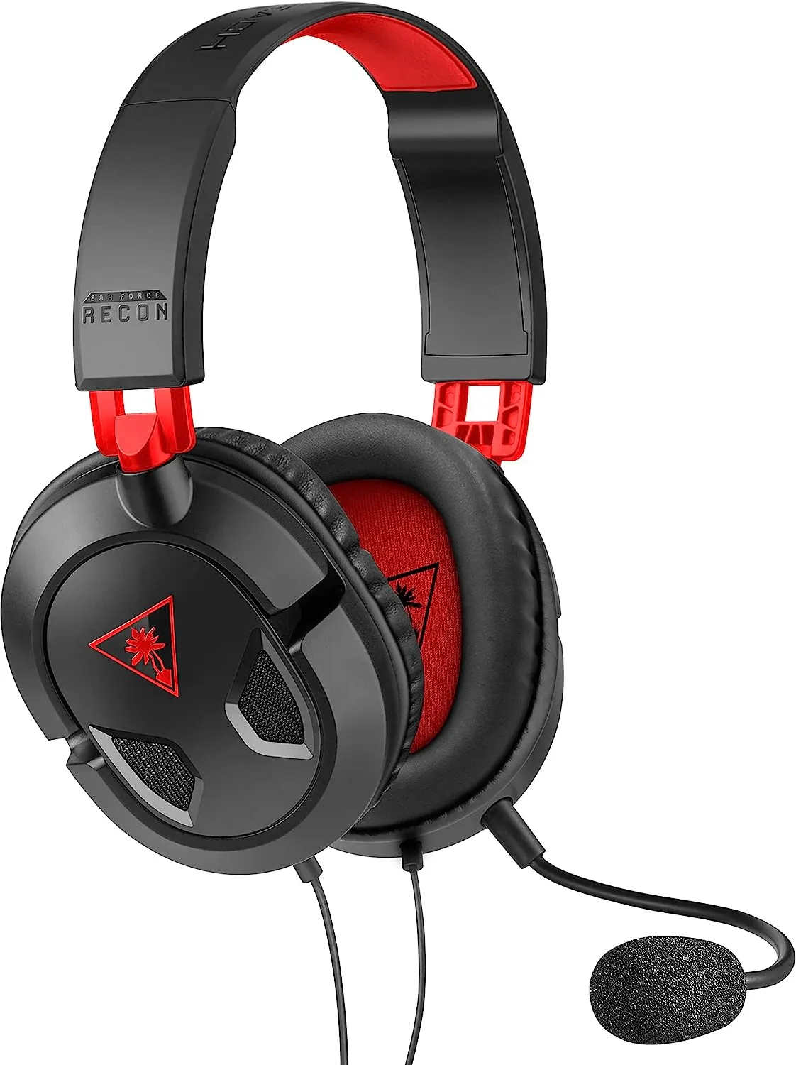 Casque Micro Turtle Beach Ear Force Recon 50 (compatible PC, Consoles, Tablettes, etc...) (Noir/Rouge)
