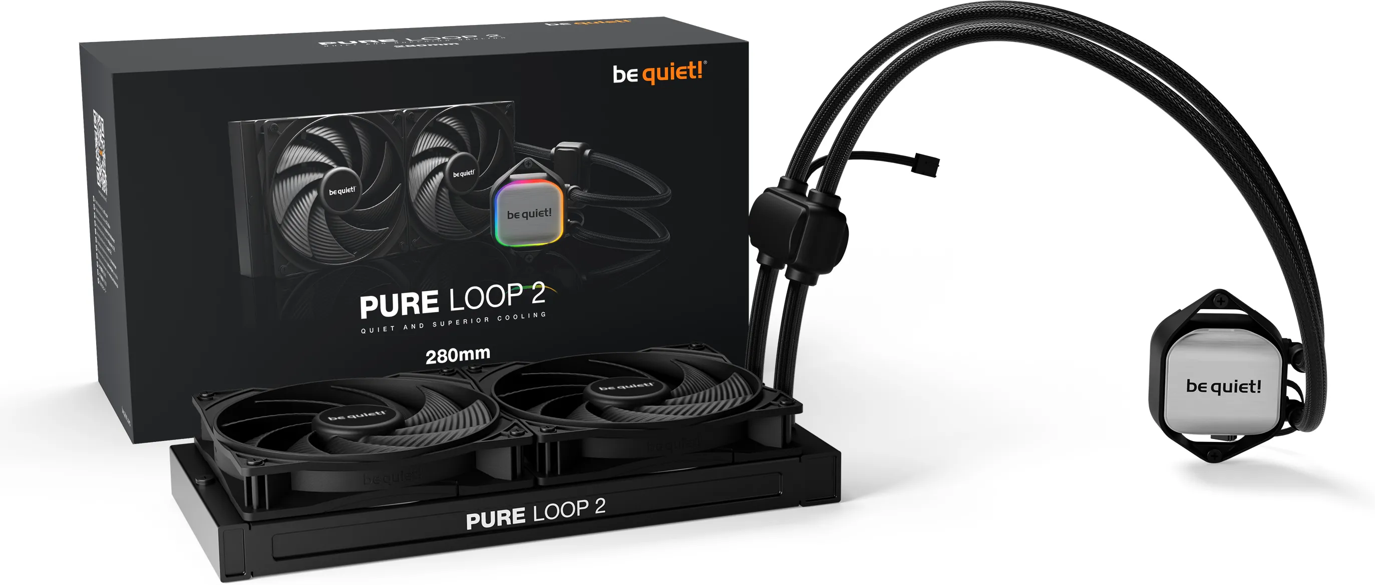 Kit Watercooling AIO be quiet! Pure Loop 2 RGB - 280mm (Noir)