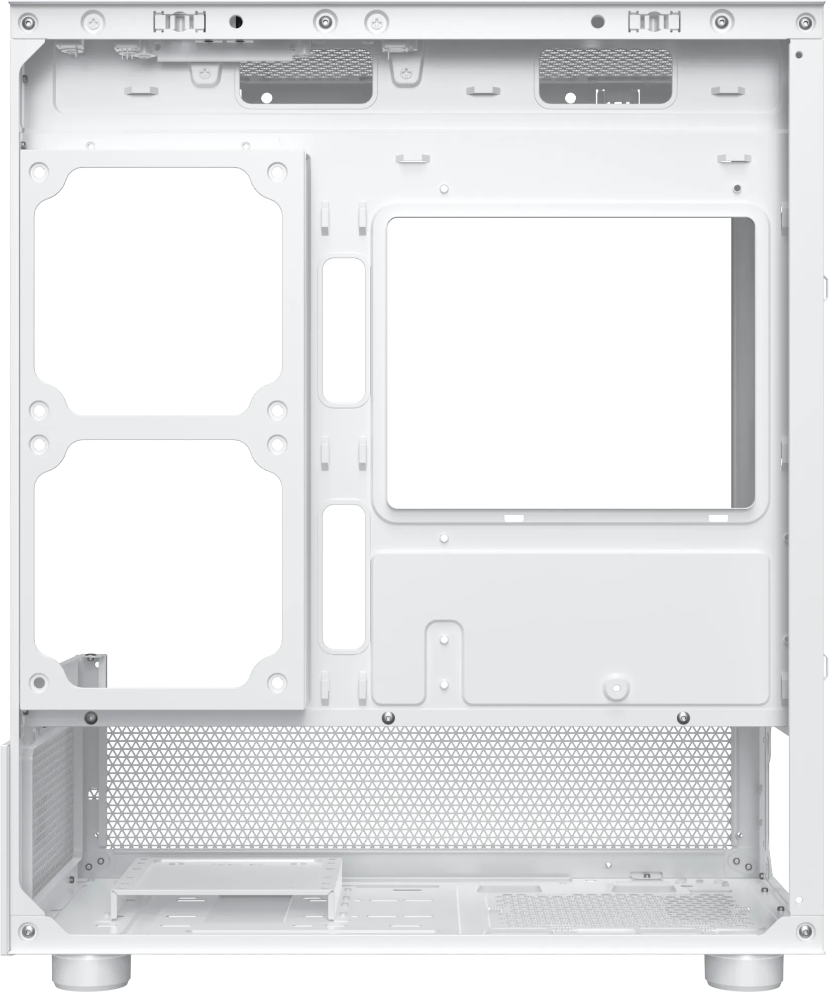 Boitier Micro Tour ATX Xigmatek Alphard M RGB avec panneaux vitrés (Blanc)