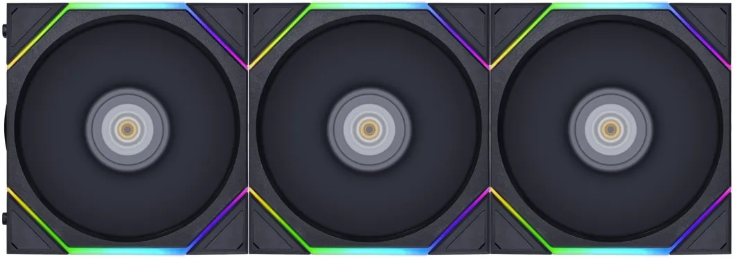 Lot de 3 Ventilateurs de boitier Lian Li Uni Fan TL RGB - 12cm (Noir)