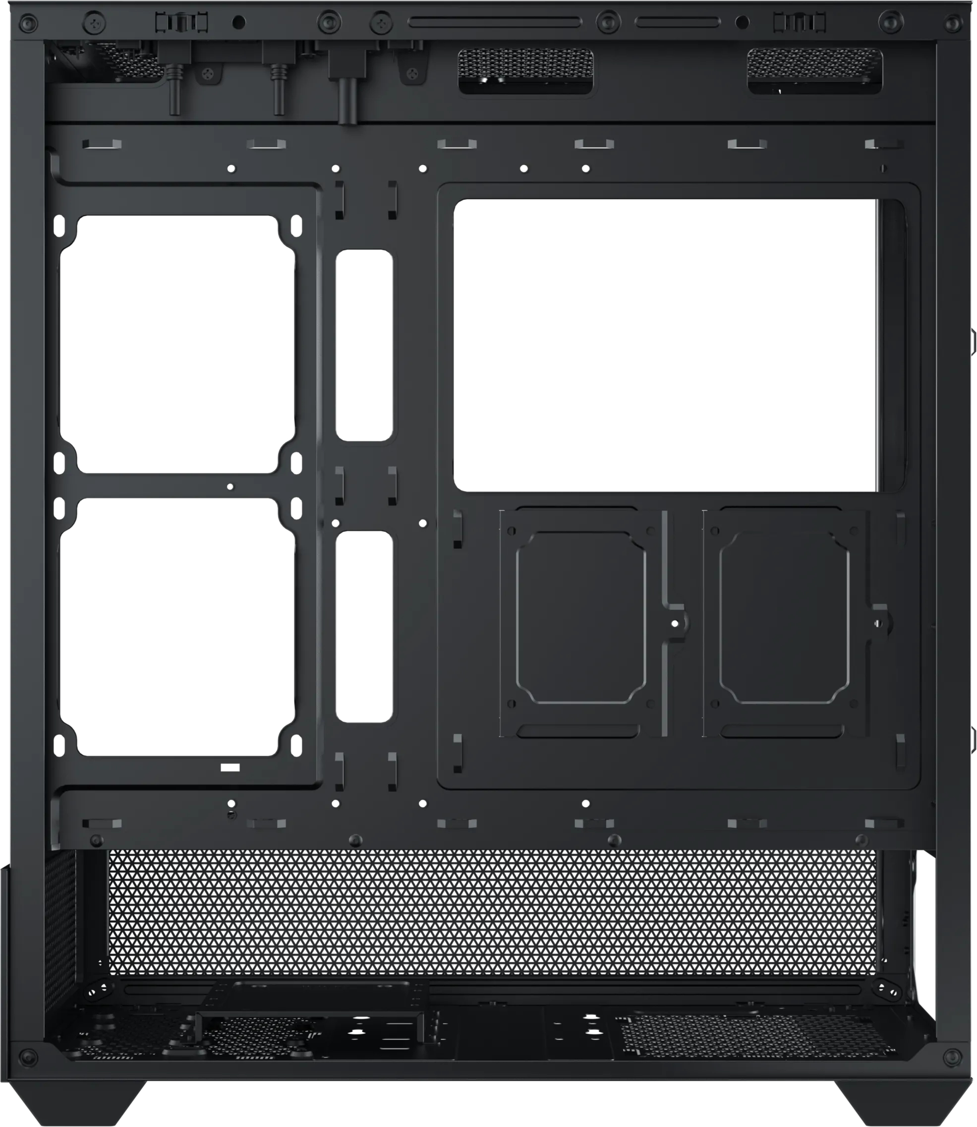 Boitier Moyen Tour ATX Xigmatek Alphard RGB avec panneau vitré (Noir)