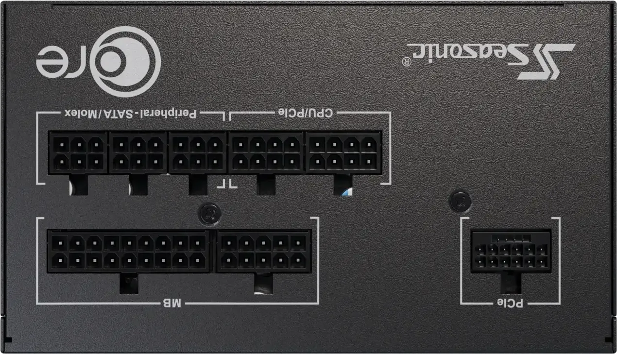 Alimentation ATX Seasonic Core GX V2 2024 - 650W (Noir)