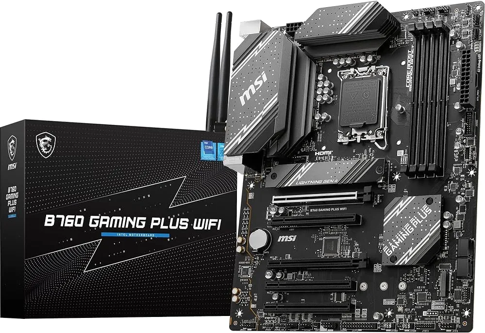Carte Mère MSI B760 Gaming Plus WiFi DDR5 (Intel LGA 1700)