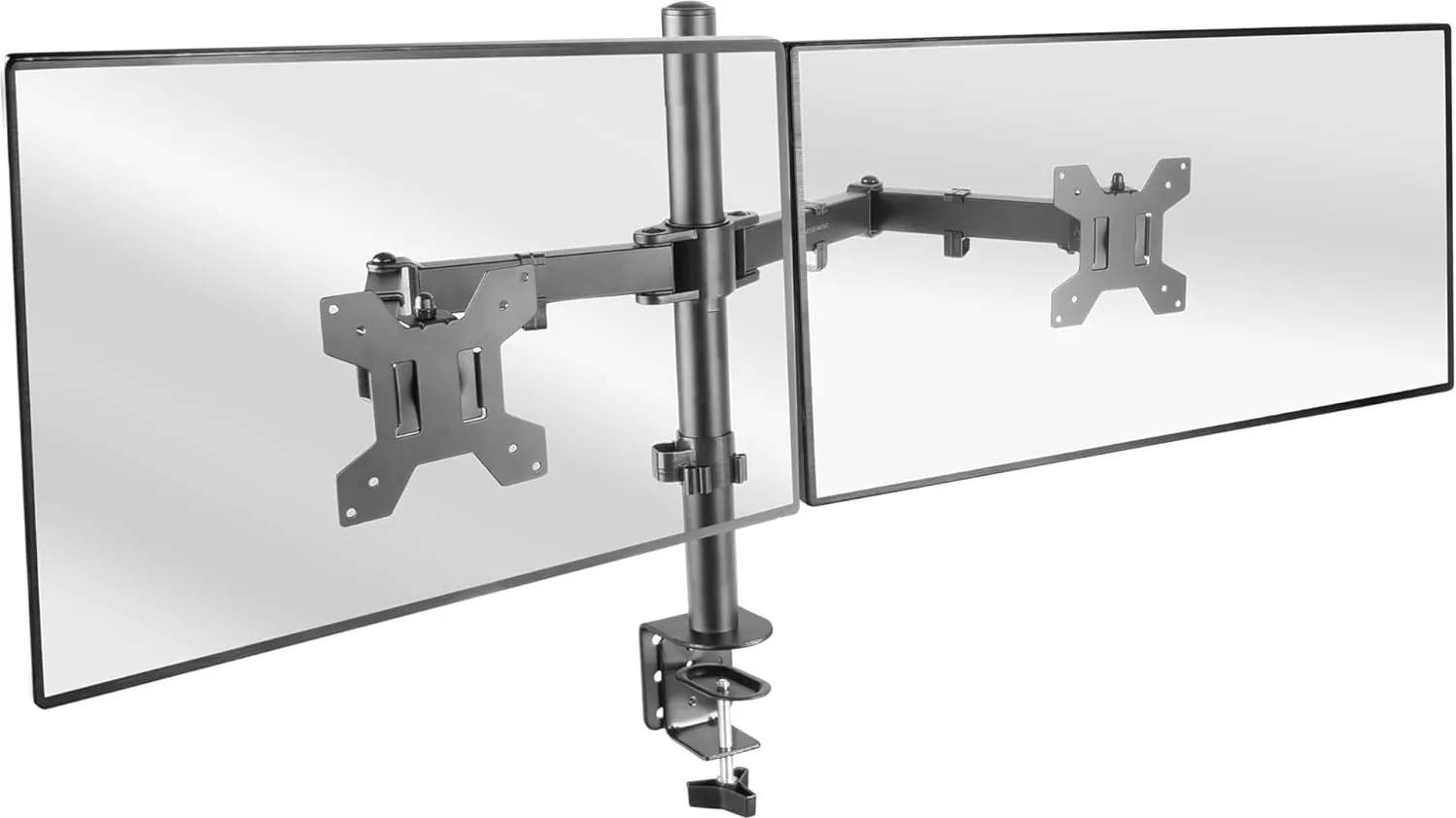 Support double-écran à fixer Mars Gaming MArm2 13"-27" (8kg max) (Noir)