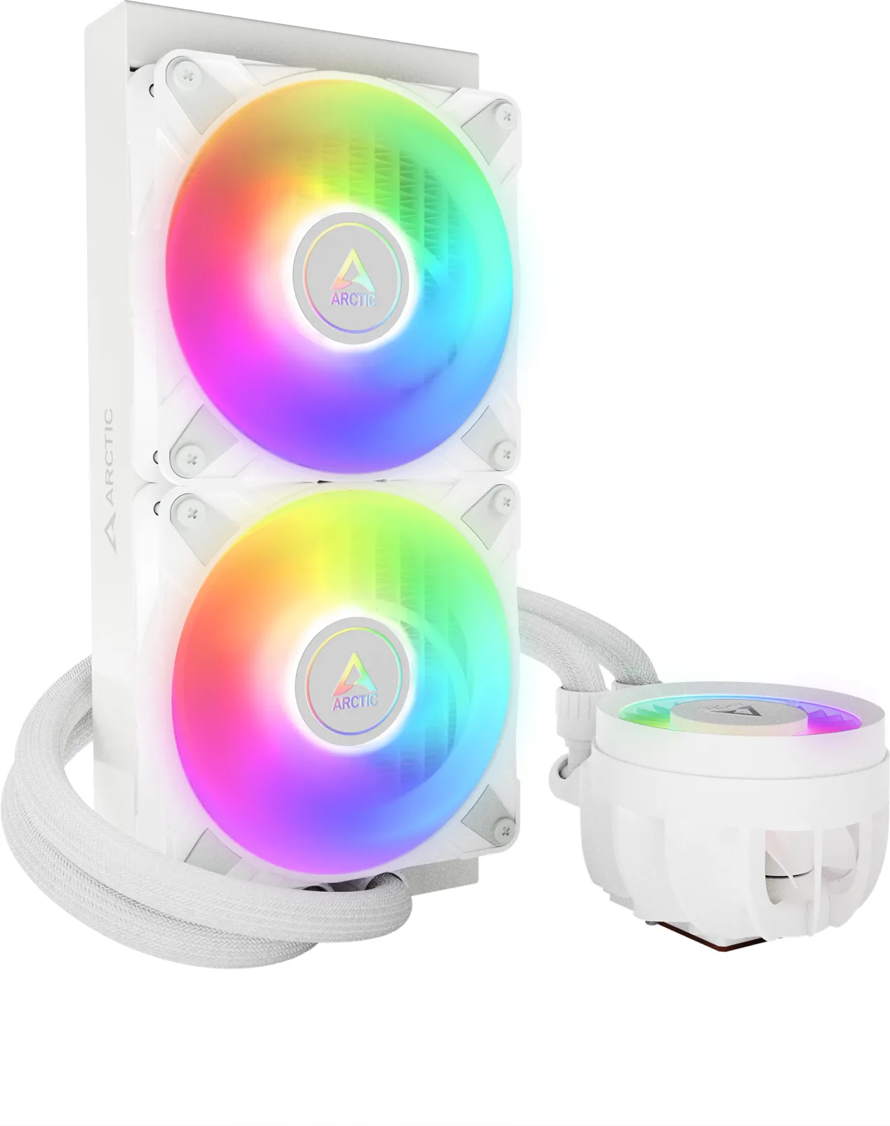 Kit Watercooling AIO Arctic Liquid Freezer III RGB - 240mm (Blanc)