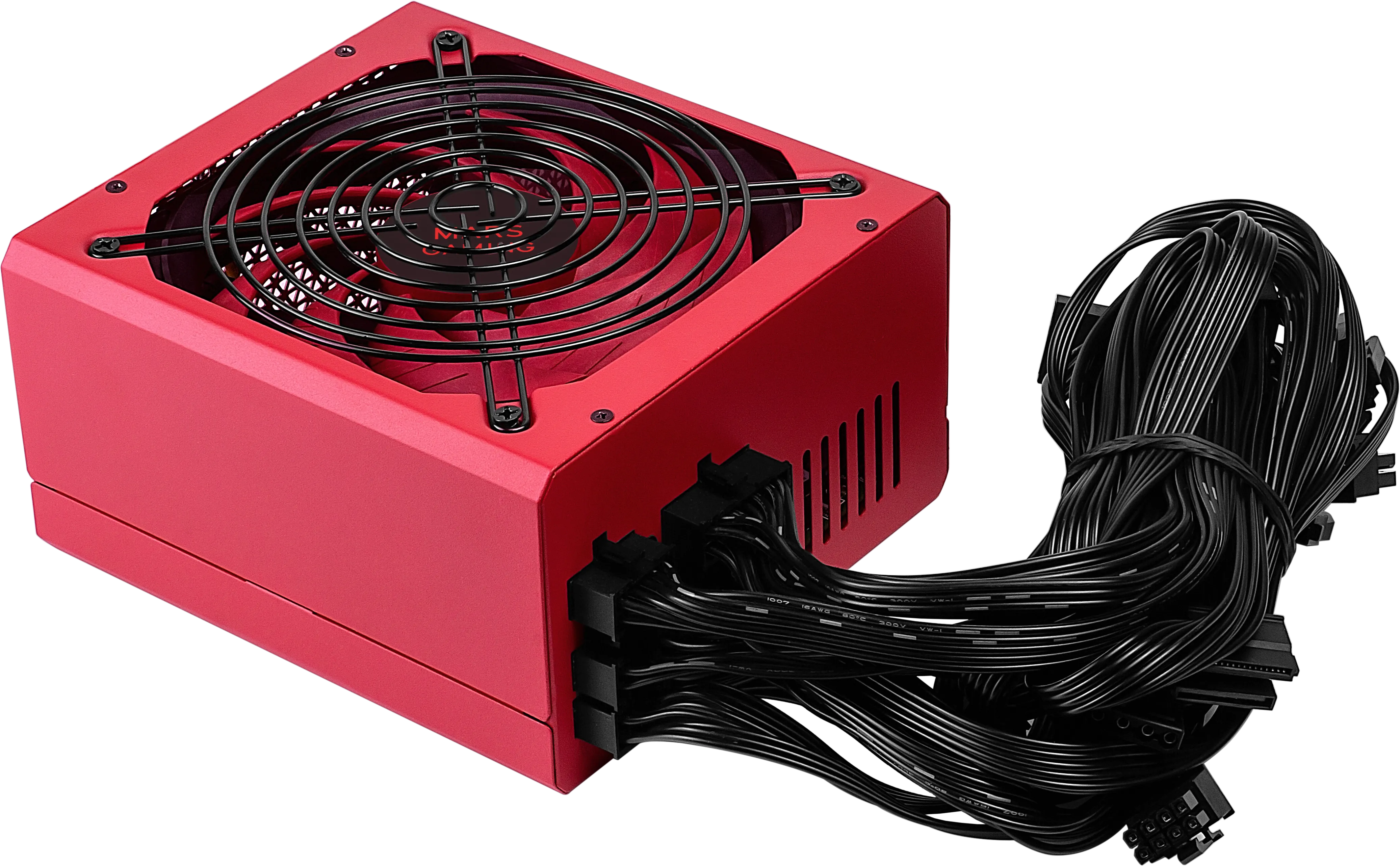 Alimentation ATX Mars Gaming Vulcano MPM - 750W (Rouge)