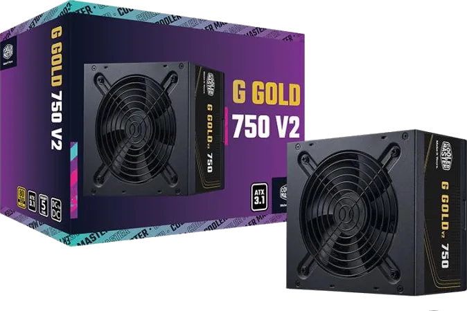 Alimentation ATX Cooler Master G Gold V2 - 750W (Noir)