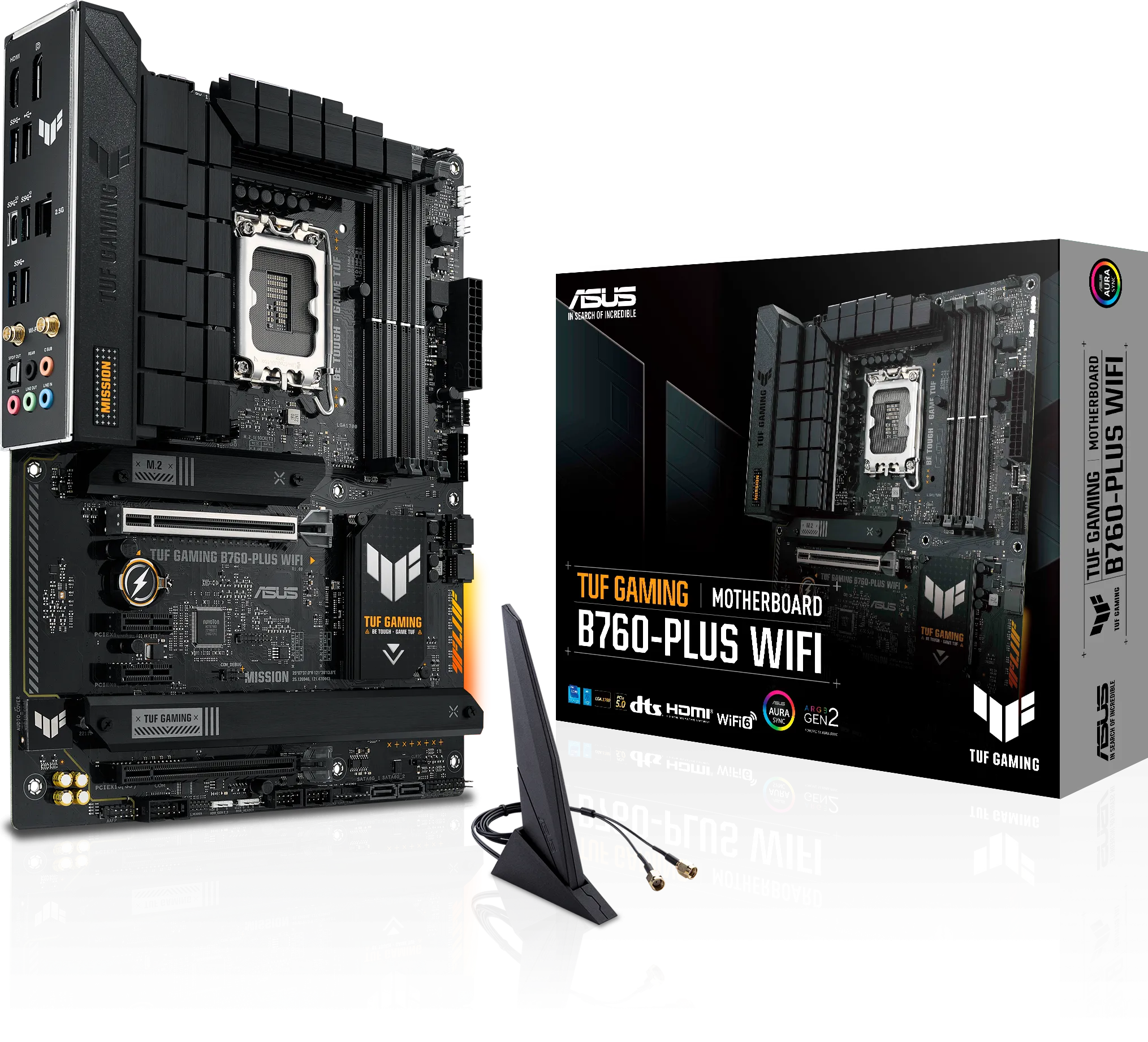 Carte Mère Asus Tuf Gaming B760-Plus Wifi DDR5 (Intel LGA 1700)