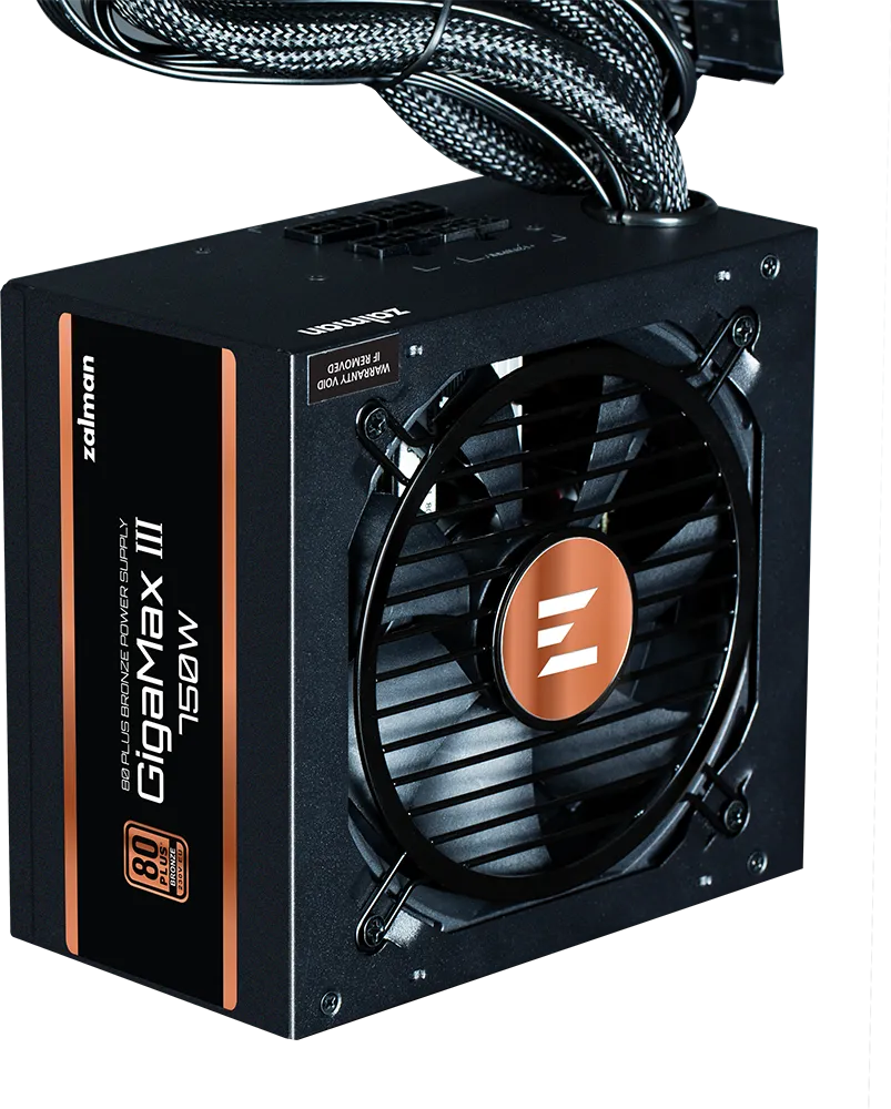 Alimentation ATX Zalman GigaMax GVIII - 750W (Noir)