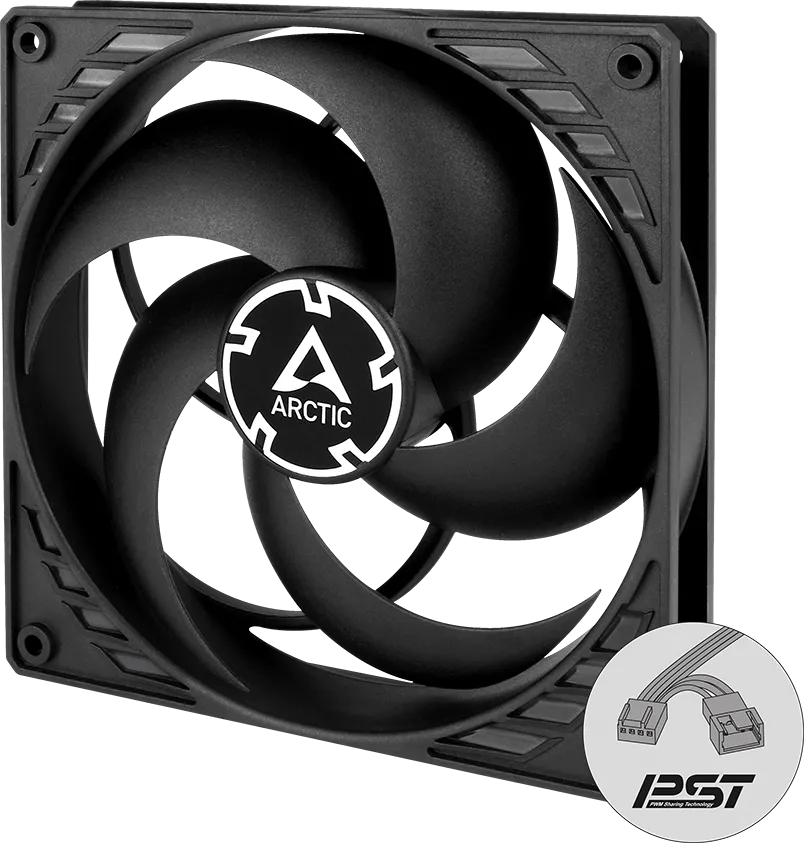 Ventilateur de boitier Arctic P14  PST - 14cm (Noir)
