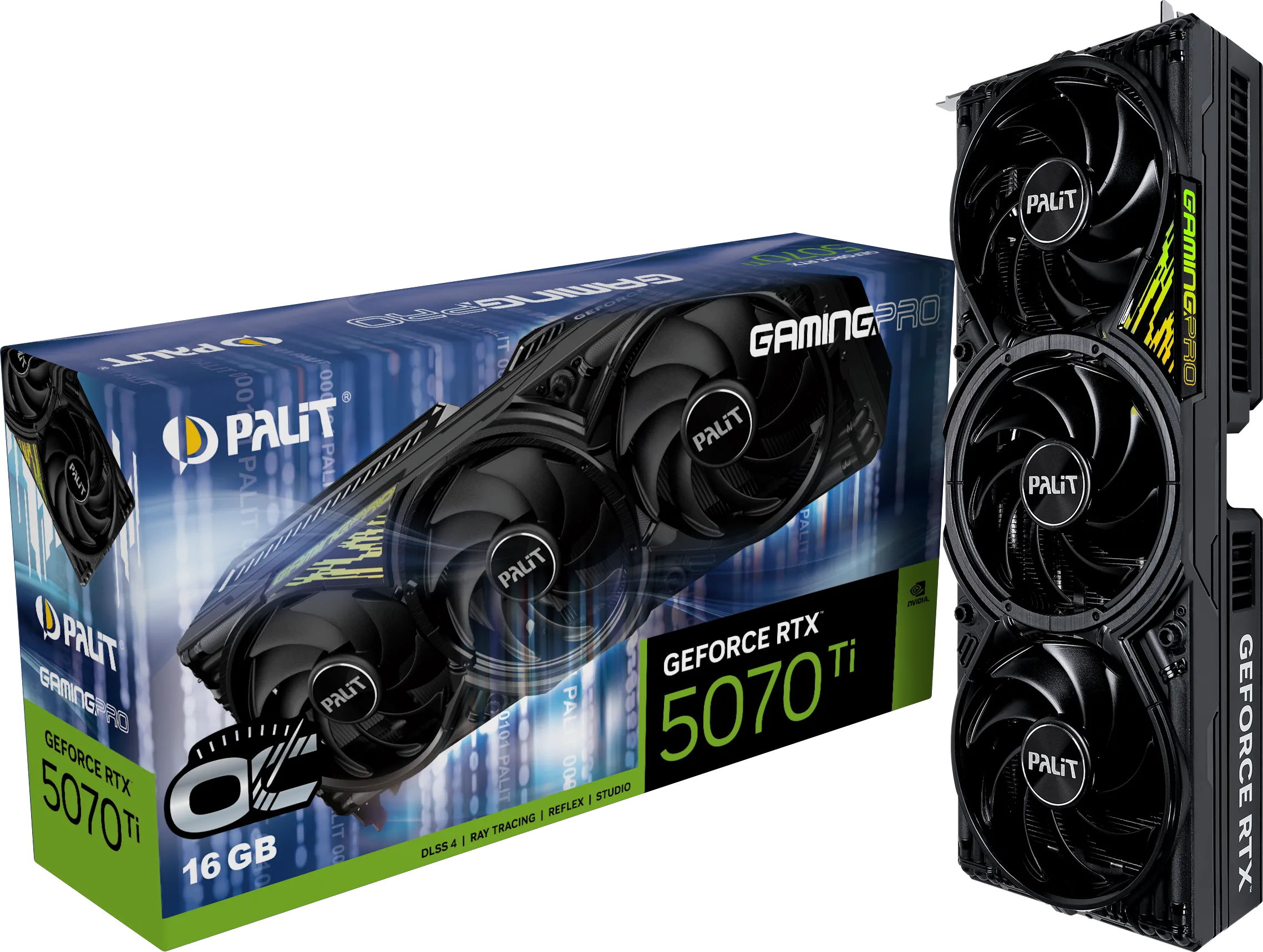 Carte Graphique Palit GeForce RTX 5070 Ti GamingPro OC V1