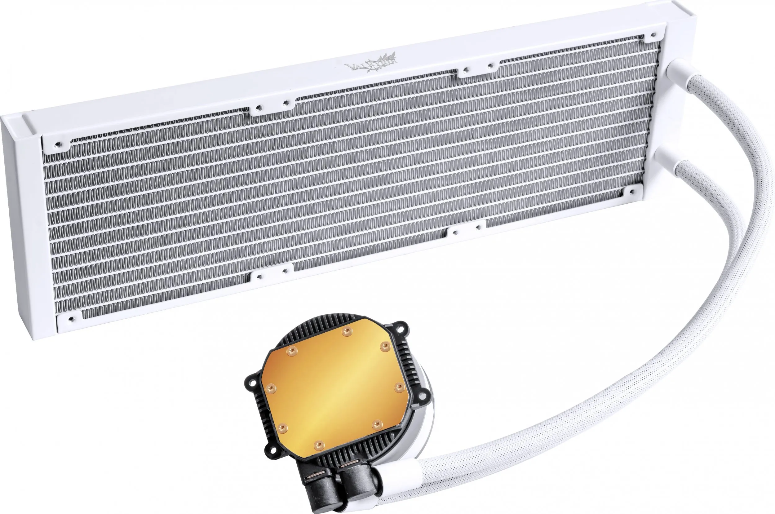 Kit Watercooling AIO Valkyrie Dragonfang RGB - 360mm (Blanc)