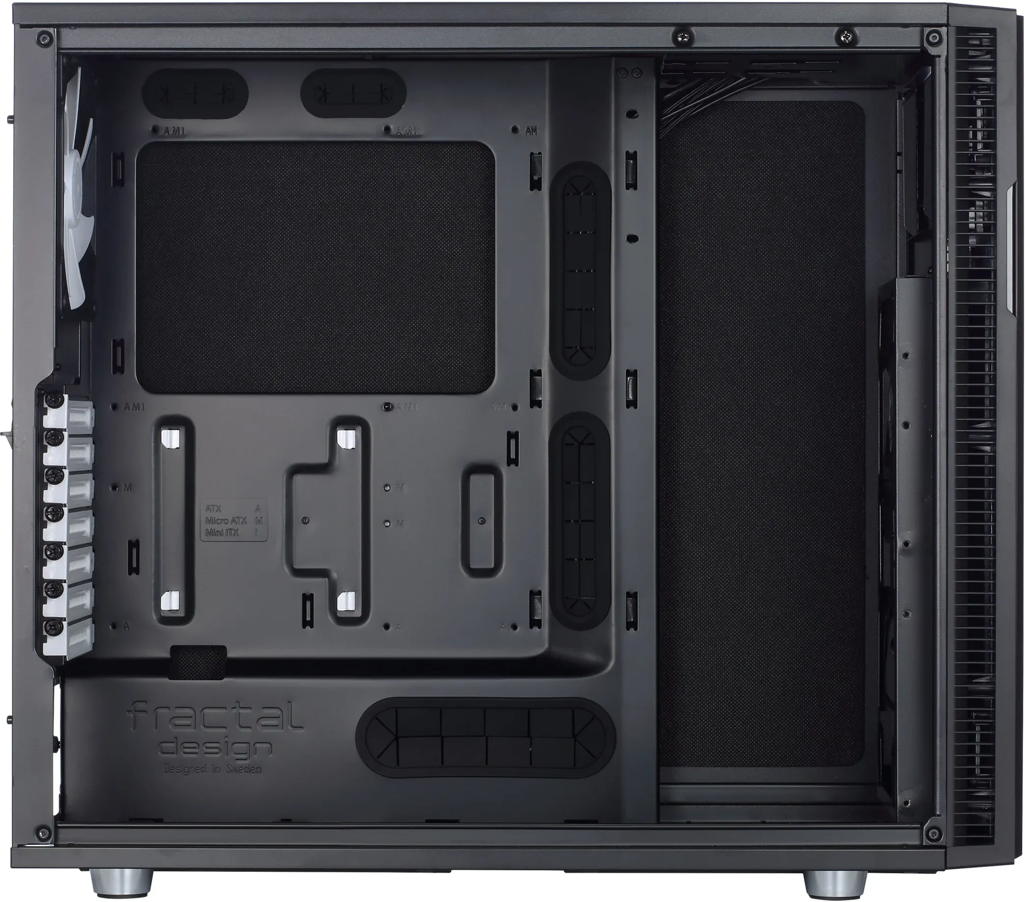 Boitier Moyen Tour ATX Fractal Design Define R5 (Noir)