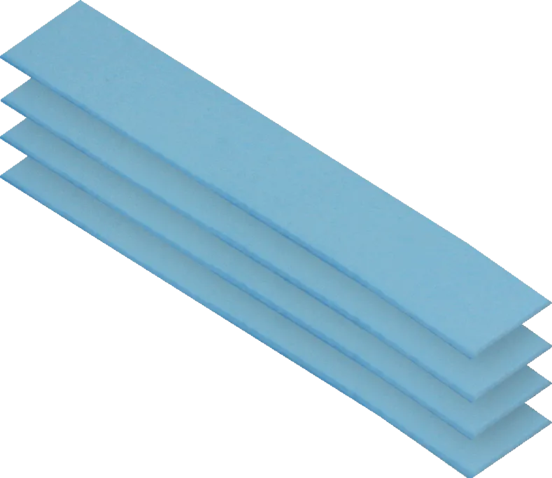 Lot de 4 Pads Thermiques Arctic TP-3 120x20x1mm (Bleu)