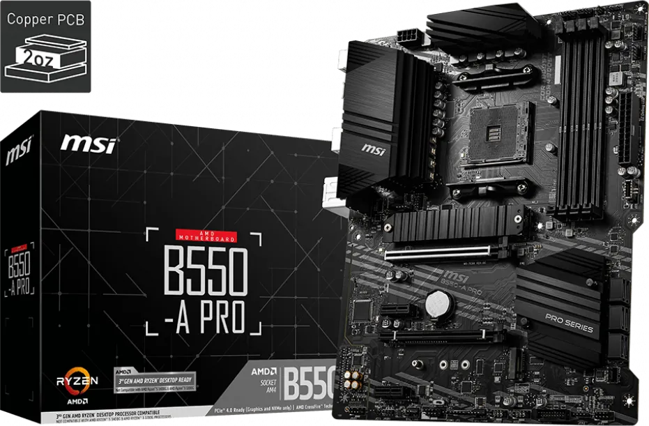 Carte Mère MSI B550-A Pro (AM4)
